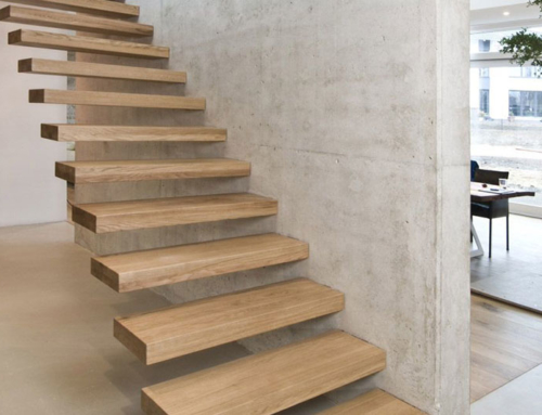 Escaliers suspendus